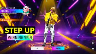 Smooth Jam Emote 😱1 Spin Mein Mil Gaya?! | Step Up Event Winning Spin Free Fire