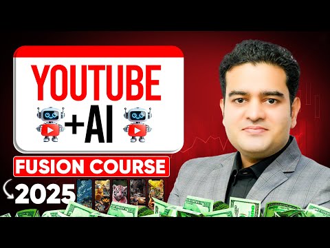 YouTube Marketing Course with AI Full Tutorial 2025 | Start YouTube Channel and Earn Online Income