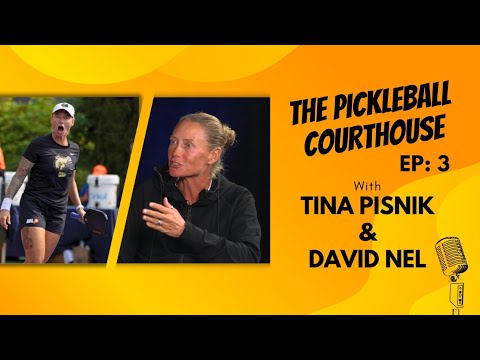 Tina Pisnik From Olympic Tennis To Pickleball Pro, Paddles and More | Pickleball Courthouse Ep.3