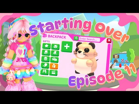 Starting Over Episode 11! Roblox Adopt Me
