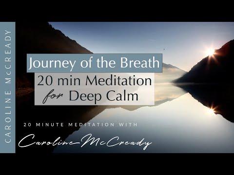 20 Min Breathing Meditation - Journey of the Breath | for Deep Calm and Letting Go