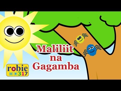 Maliliit Na Gagamba (Awiting Pambata) | Itsy Bitsy Spider Tagalog | robie317