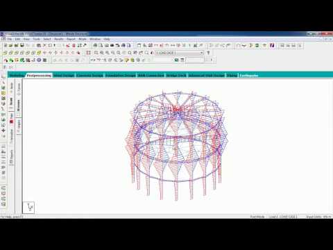 STAAD Pro Tutorials - Analysis & Design of RCC Circular Water Tank Type-1 ( Day 26)