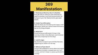 369 Manifestation method #trending #369method #369technique #nicolatesla #lawofattraction