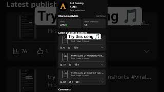 try this song 🎵 #viral #trending #100kview #1000subscriber #viralcontent