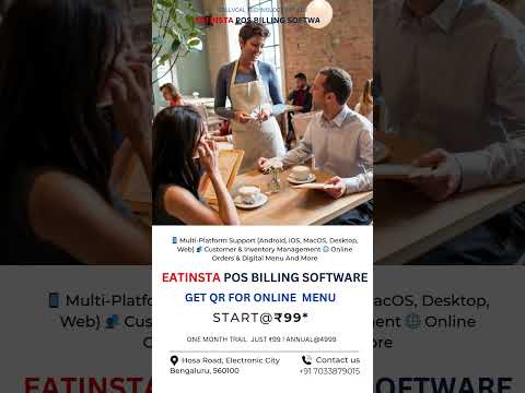 Introducing EatInsta – The Ultimate POS Billing Software for Your Business!
