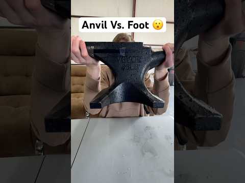 Anvil Vs Foot #shorts