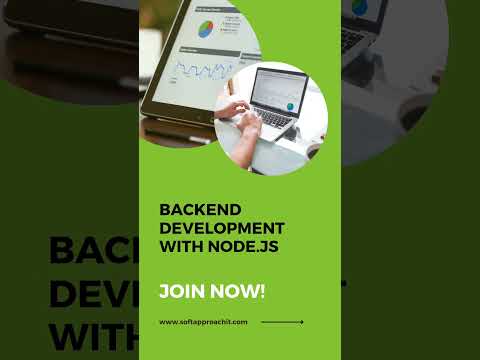 Get access to top notch backend development with node.js with Soft Approach IT. #backend #IT