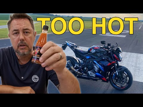 First time riding the BMW M1000R Competition