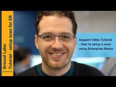 Ground Labs Tutorial: Setup Scan