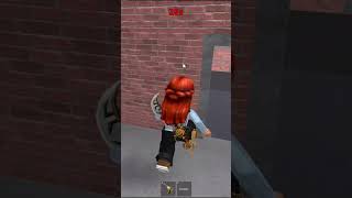 Beating a camper+ Spam jumper in mm2  #roblox #murdermystery2gameplay #mm2 #mm2hero #beatingcampers
