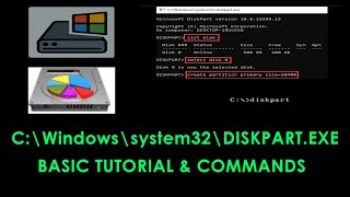 Working With DiskPart.exe Basic Commands