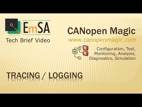 CANopen Magic: Tracing and Logging
