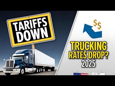 Trump Reduces Tariffs: What It Means for Trucking Rates in 2025 🚛📉
