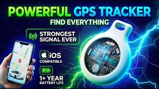 Smart GPS Tracker: Keep Your Car, Pets & Kids Safe with iOS Integration!