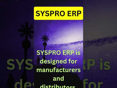 Syspro ERP