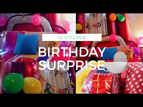 12 O'Clock Surprise Happy Birthday Ideas for Husband | Birthday Decoration in Lockdown