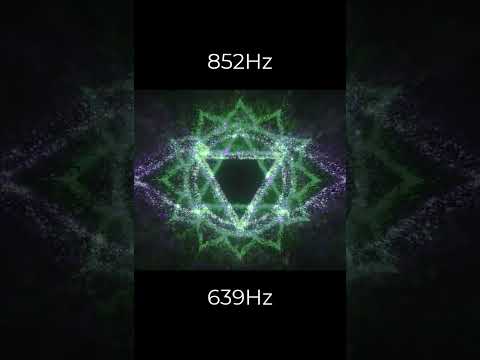 852Hz & 639Hz Frequency - Pineal and Chest Bridge of Sound