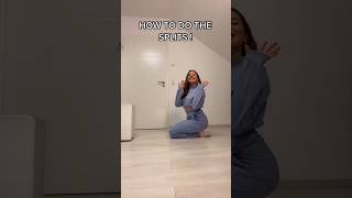There are stretching exercises to do the splits #yoga #stretchandflow #easystretch #movementbreaks