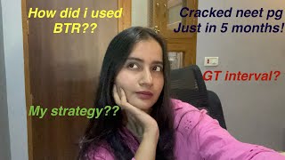 How did I cracked neet pg 2025 in just 5 months??😌|| My detailed strategy 🤭|| 