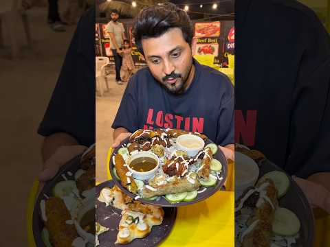 Bbq Platter & Fastfood at Roof Top #dumhybhae #shorts #saeedmirani #gulshanehadeed #ytshorts