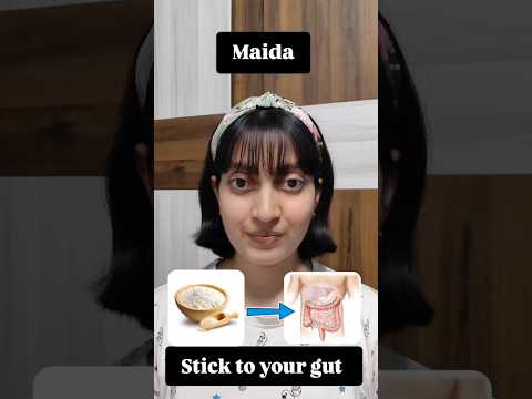does maida stick to your stomach