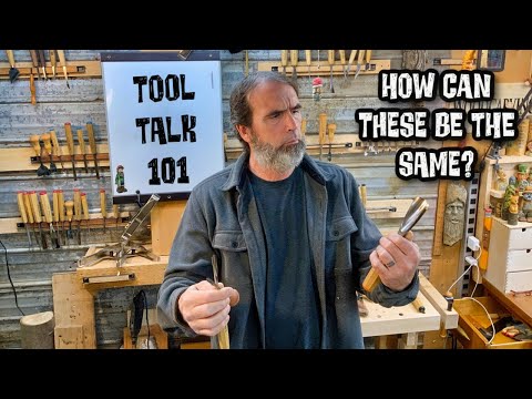 Wood Carving Tools Explained -Beginners Guide to Gouges/V-Tools etc