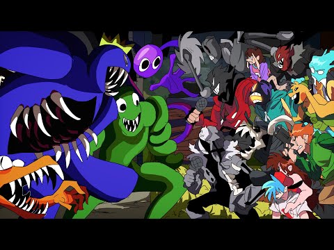 “Friends To Your End” but Everyone Sings it - Friday Night Funkin Animation （2/2）