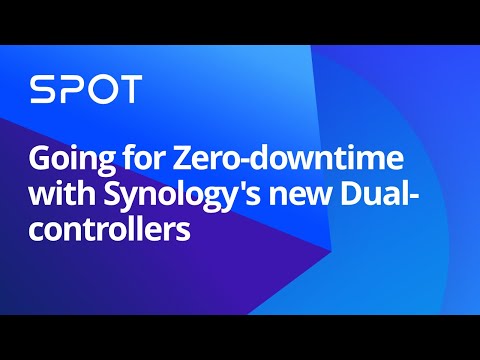 Going for Zero-downtime with Synology's new Dual-controllers | Synology Webinar UK