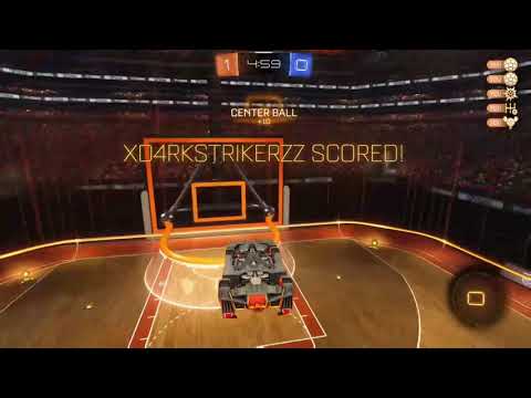 Rocket League Hoops 2 screamers in 2 seconds