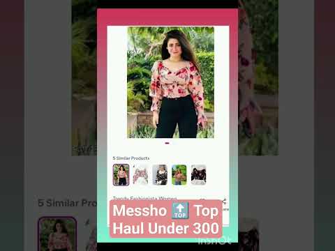 #meesho #Top Haul Under 300#link in comment #fashion.....