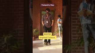 Thalapathy Vijay's MASTER inspired Fashion #shorts