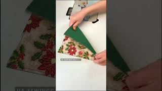 Quick Sewing Tips No.55 | DIY Fabric Box Christmas Present🎁🎄✨  #diy #sewing #fabricbox   #diysewing