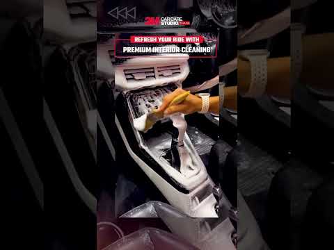 At 3M Car Cares Studio Thane, we ensure your car interior shines with our premium cleaning services!
