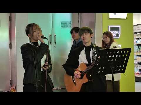 神愛世人-鄧小巧 (Cover) @ 旺角雅蘭中心外E1Busking 2025.03.08