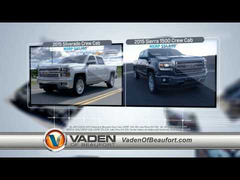 SAVE BIG ON CHEVY BUICK & GMC'S AT VADEN OF BEAUFORT
