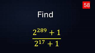 AMC - Binary represeantion - No. 58 #math #algebra