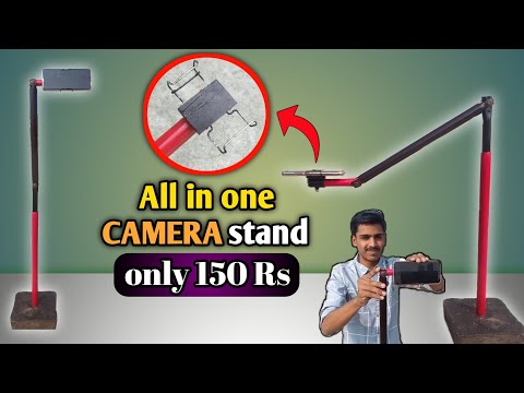 Homemade mobile stand by using pvc pipe //how to make tripod at home // camera stand for YouTube