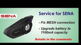Sena service - Mesh Intercom FIX
