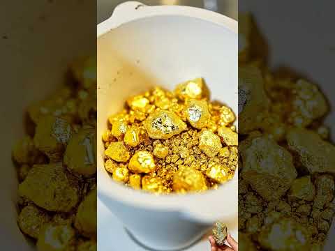 Wow! Gold Quartz Wait End🪙😮  #golddiscovery #treasure#goldhunting #goldrush #goldnugget #goldmining