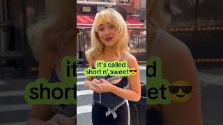 Sabrina Carpenter's Cutest Moments with Fans🥰 #shorts
