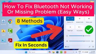 Bluetooth Not Working on Windows 11? Try These 8 Fixes!