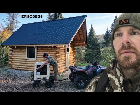 Log Cabin Build on Off-Grid Homestead |EP36| STOVE ARRIVES