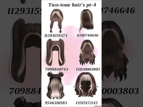 cute free Roblox hair #hairstyle #roblox #hair #aesthetic #robloxcodes#prettyhairstyle #free