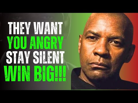 The Power of Not Reacting: How to Win Without Saying a Word | Denzel Washington Motivation