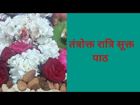 तंत्रोक्त रात्रि सूक्त द्वारा भगवती का अभिषेक #vrindavan_bhakti