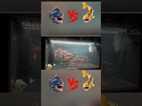 Piranha Vs Golden Catfish? 🤯🐠