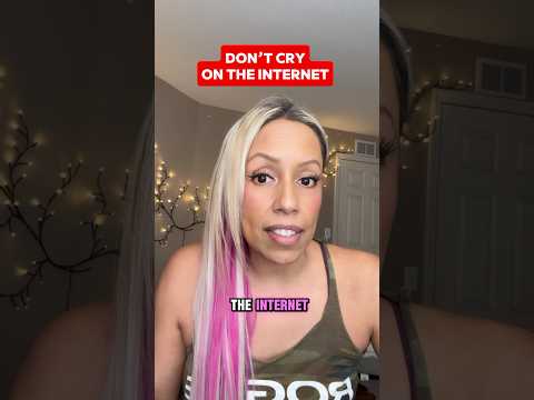 Don’t cry on the Internet. #authenticity #highvibes #spirituality #consciousness