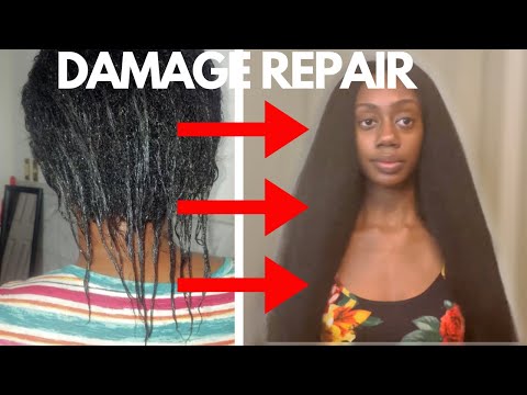 DIY ANTI-BREAKAGE Protein Treatment for LONG, STRONG, HEALTHY Natural Hair #4cnaturalhaircare #4C