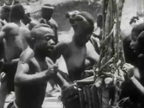 African drumming from 1930 - original sound!
